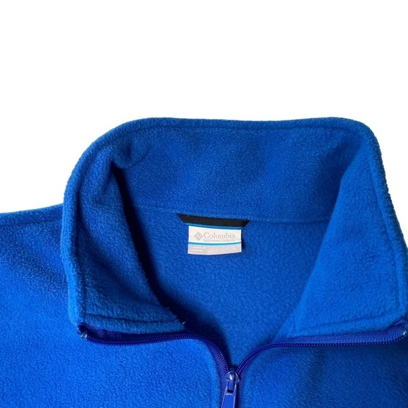 Columbia Men’s Flordia Gators Large Blue Fleece Full Zip Jacket - Picture 3 of 7